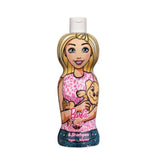 Barbie 2-in-1 Vegan Shower Gel & Shampoo for Kids & Adults 400 Ml